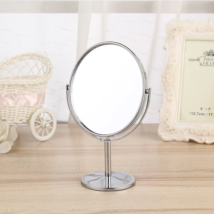 Make-up Jingyi doppelseitiger Spiegel Europäisches HD-Metall-Toilettenglas Ehe kontrahiert Wiederherstellung alter Wege ist ein Spiegel