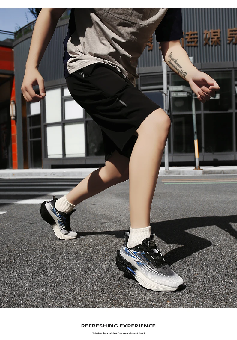Laufschuhe für Herren, Carbon-Board, Marathon, Sport, Luftpolster, atmungsaktiv, leicht, bequem, für Damen, sportliche Turnschuhe, lässig – Detail 19