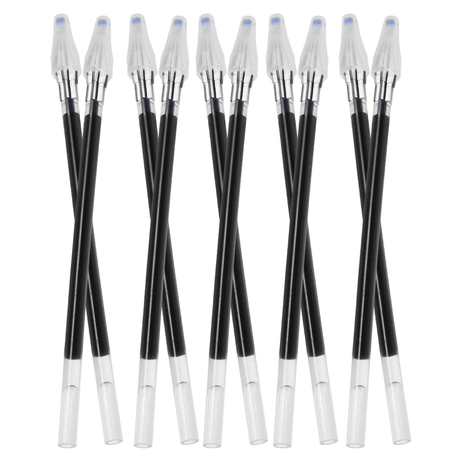 30 قطعة من عبوات أقلام الجل للكتابة السلسة، طرف رفيع دقيق لأقلام نحت الخشب، مكتب استبدال إعادة تعبئة القلم الإبداعي #3