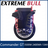 EXTREMEBULL Commander GT 3500W C38 HT Motor 20inch 134V 2400Wh 50S EUC Wheel Monowheel No-load Speed 115km/h Electric Unicycle