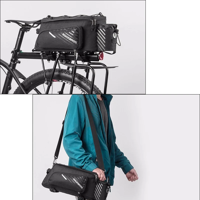 المشي لمسافات طويلة في الهواء الطلق حقيبة سفر حقيبة الكاميرا حقيبة اللياقة البدنية حقيبة كروسبودي دراجة المقعد الخلفي حقيبة الأمتعة رف حقيبة التخزين حقيبة أدوات السفر #6