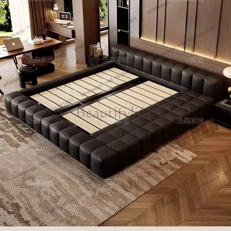 

High end atmospheric Italian minimalism bed bases & frames bed 2 people furniture bedroom furniture for adult bedroom beds