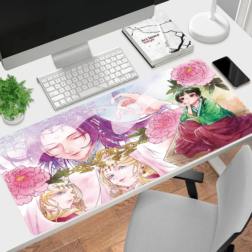 Anime The Apothecary Diaries Large XXL Thickened Mouse Pad Oversized Gaming Keyboard Notebook Table Mat