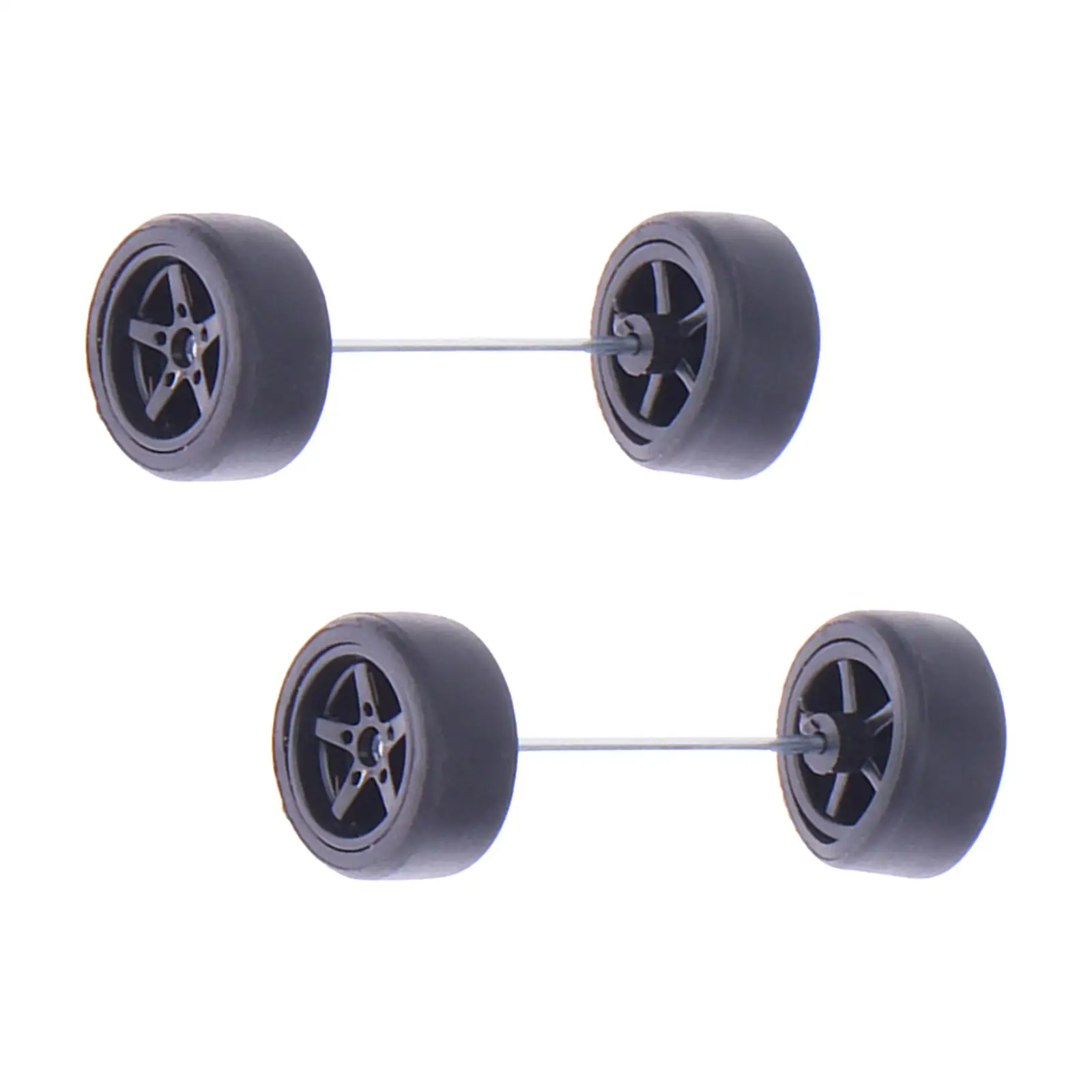 1/64 Scale Wheels Alloy Replacement Parts for Collectors Car Models RC Truck