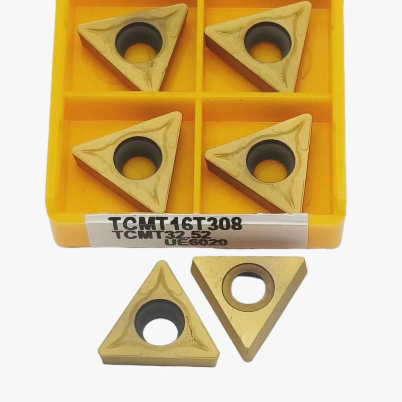 Inserto in metallo duro TCMT16T304 TCMT16T308 VP15TF UE6020 utensile per tornitura di metalli utensili per tornitura interna TCMT16T304 fresa