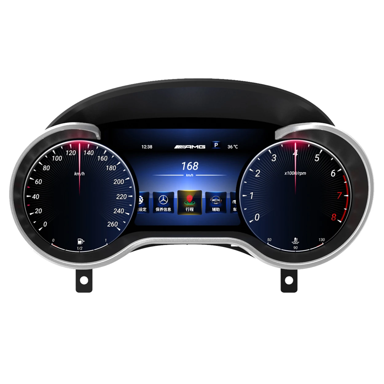 Speedometer Digital Virtual Cockpit Instrument Cluster For Mercedes Benz GLE/GLS/ML/GL/R/G-Class W164 X164 W166 X166 W251 W463