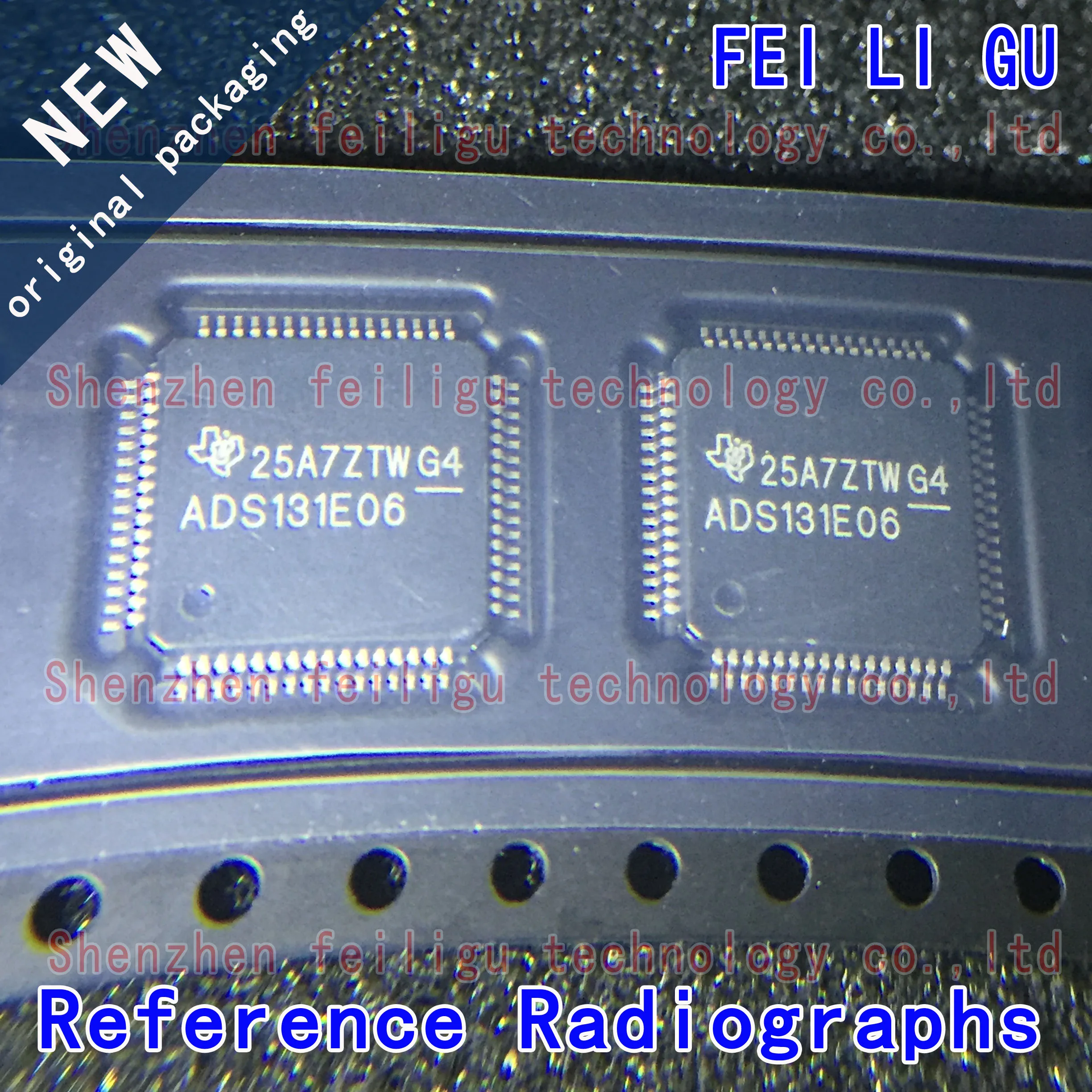 Chip AFE analógico de extremo frontal, dispositivo Original ads131e06ipr ADS131E06IPAG ADS131E06, 100% nuevo, de 1 a 10 piezas