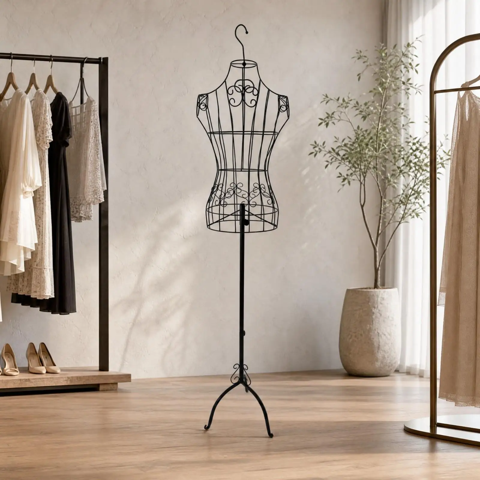 Versatile Full Length Mannequin Display Stand for Fashion Photography Home Vanity and Event Styling
