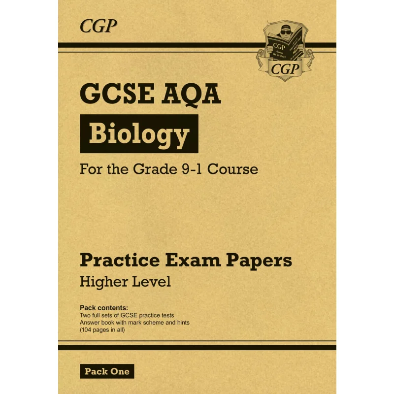 GCSE Biology AQA Practice Papers Higher Pack 1 CGP Books Coordination Group Publications 9781782948254 Book
