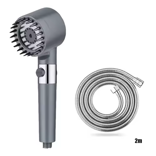 Shower filter four modes bathroom accessories head massage showerhead replete for shower heads knobs showers parts fixture home - Image 17