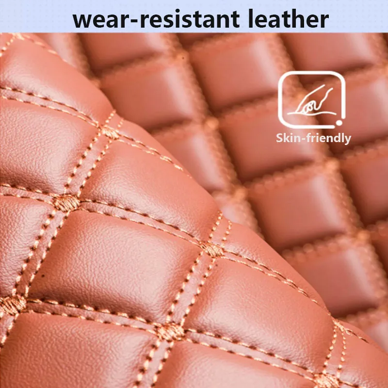 For Trumpchi GAC GS8 2nd Gen 2023-2025 Seven Seats Car Floor Mats Three Row Seat Anti-dirt Foot Pads Interior Lining