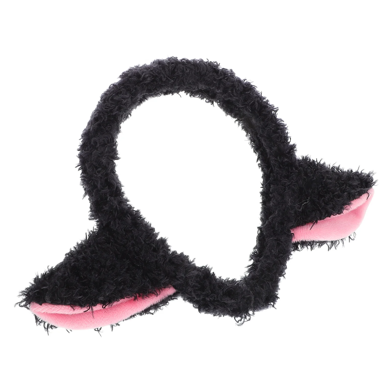 

Cute Lamb Cartoon Animal Ears Headdress Soft Elastic Band Women Girls Lamb Headband Party Costume Accessories