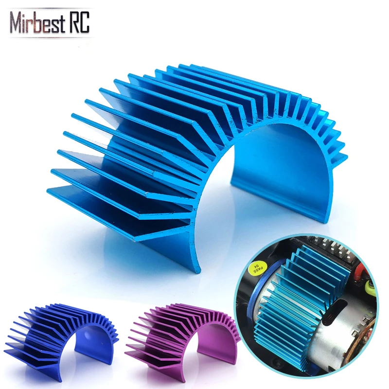 Motor Cooling Heat Sink Heatsink Top Vented 540 545 550 Size For 1/10 RC Car Buggy Crawler RC Boat HSP HPI Wltoys Himoto Redcat