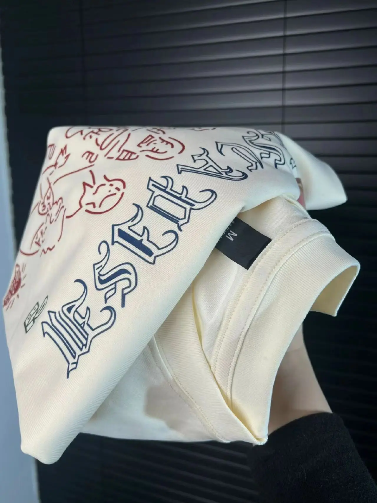 

Футболка в американском ретро-стиле, свободного кроя, из чистого хлопка, с круглым вырезом, с принтом, повседневная, для молодежи