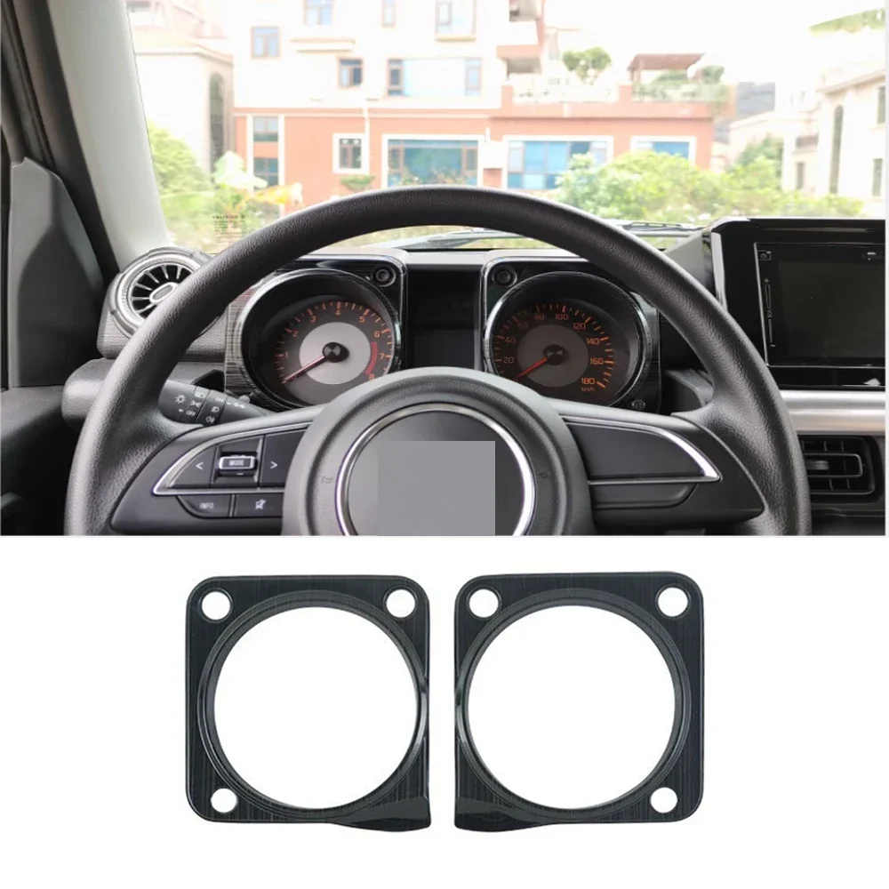 

Stainless steel Car Dashboard Speedometer Panel Cover For Suzuki Jimny 2019+