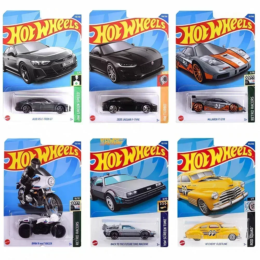 Original Hot Wheels Car 5PCS To 72PCS Mixed Batch 1/64 Diecast Alloy Model Vehicle Simulation Toys for Boys Kids Birthday Gift