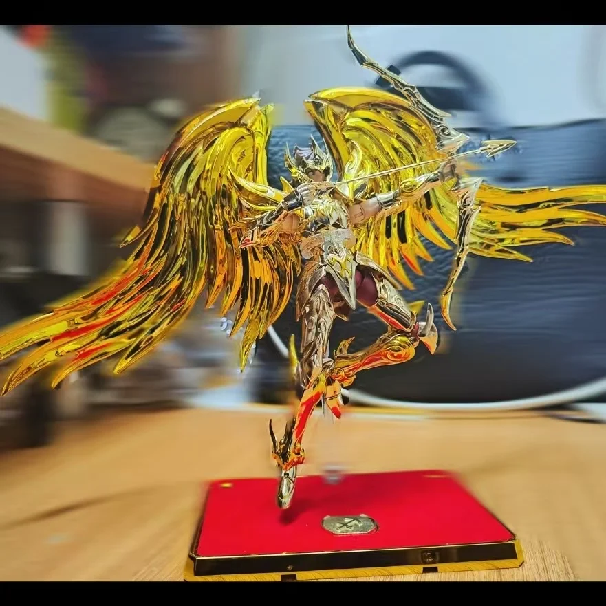 

In Stock RH Model Saint Seiya Myth Cloth EXM Sagittarius Aiolos SOG/Soul of God Gold Zodiac Knights The Action Figure in Stock