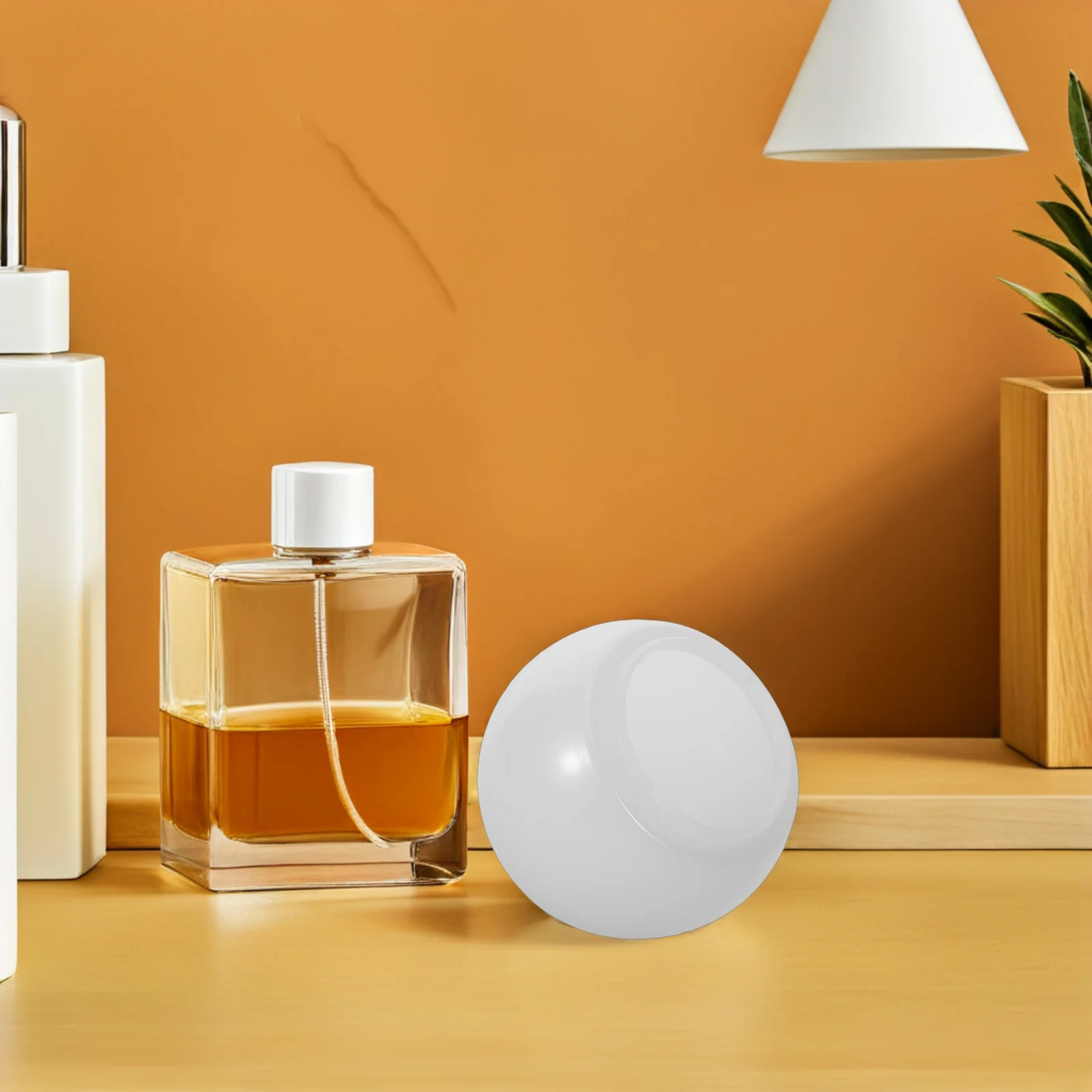 

20 шт., зеркало для макияжа, полусферные шарики, сменные светодиодные абажуры для туалетного столика, мягкое освещение, вечернее распределение света-