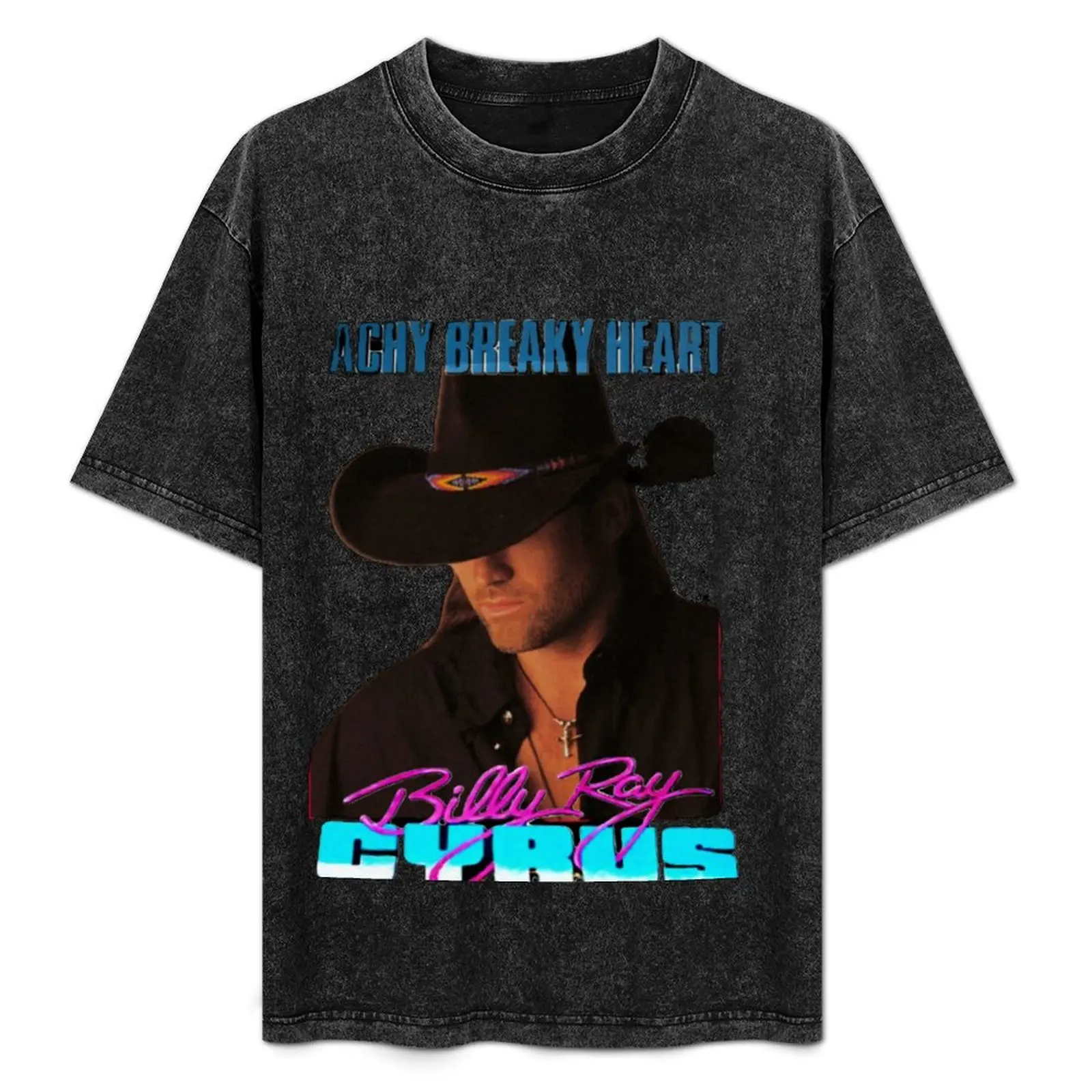 

billy ray cyrus vintage T-Shirt graphic t shirt vintage oversizeds plus size tops Man t-shirt shirts men