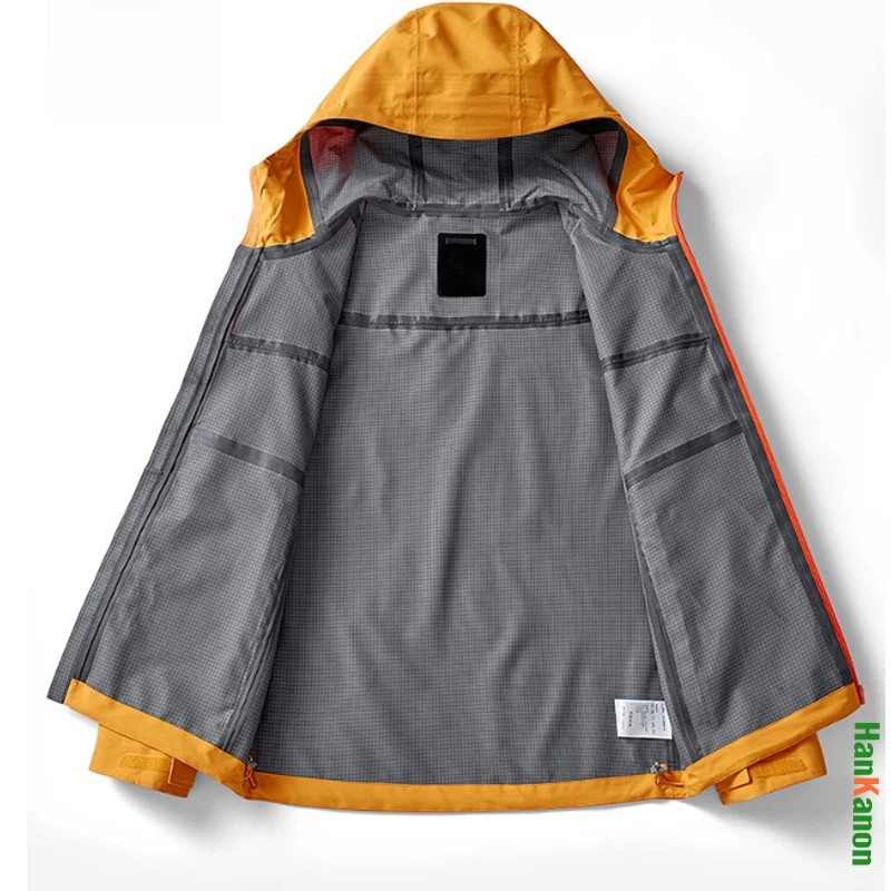 

Men's/Women's Windproof & Water - Resistant Outdoor Jacket for Spring/Autumn - Travel, Hiking, Fishing Solid