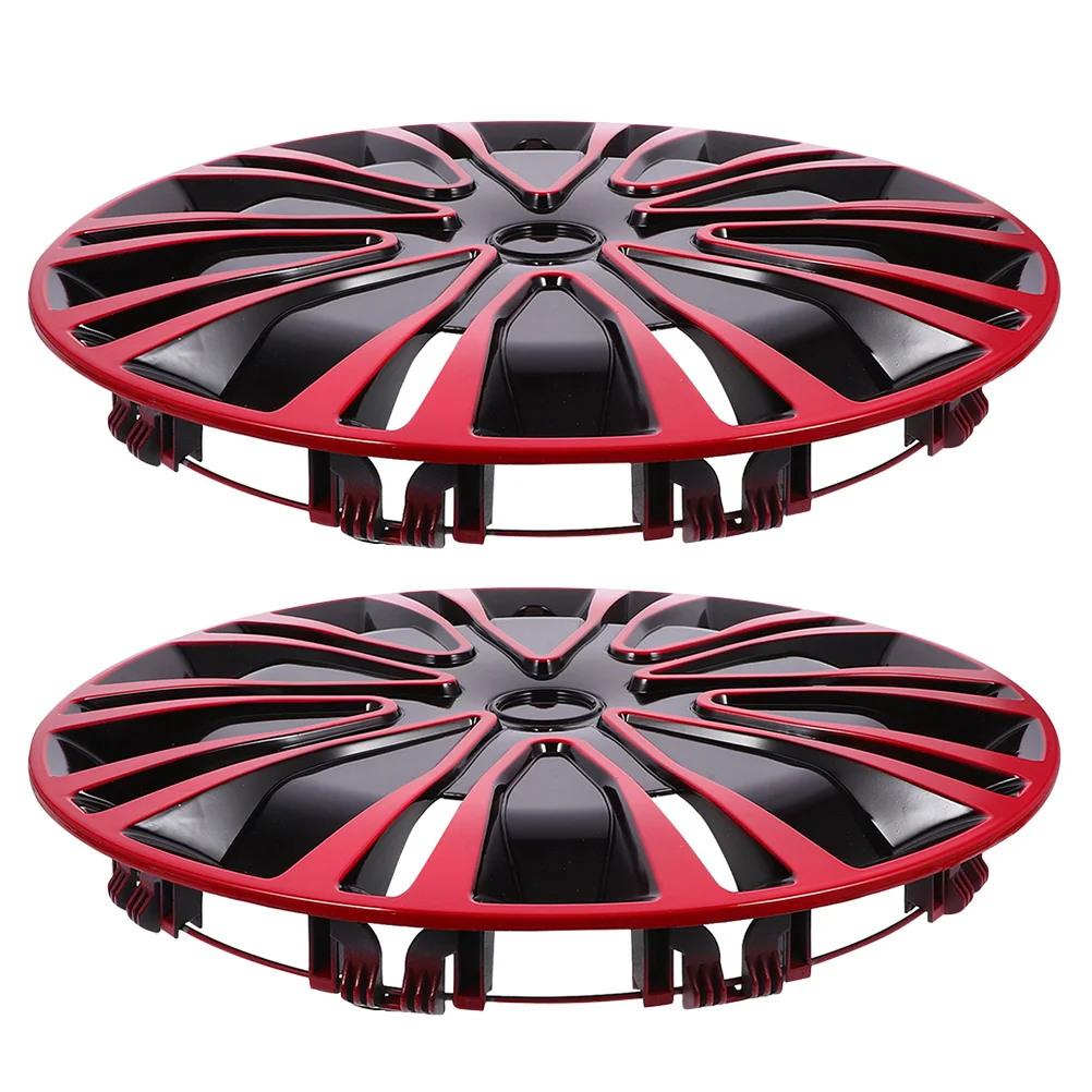 2 قطعة 13 بوصة قبعات محور عجلات السيارات أنيق عالمي صالح مادة متينة سهلة التركيب للسيارات والشاحنات وسيارات الدفع الرباعي #2