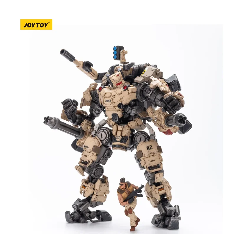 

In Stock JOYTOY Dark Source Steel Bone Armor Desert Version 1/25 Scale JT0203 Sci-Fi Action Figure Unassembled