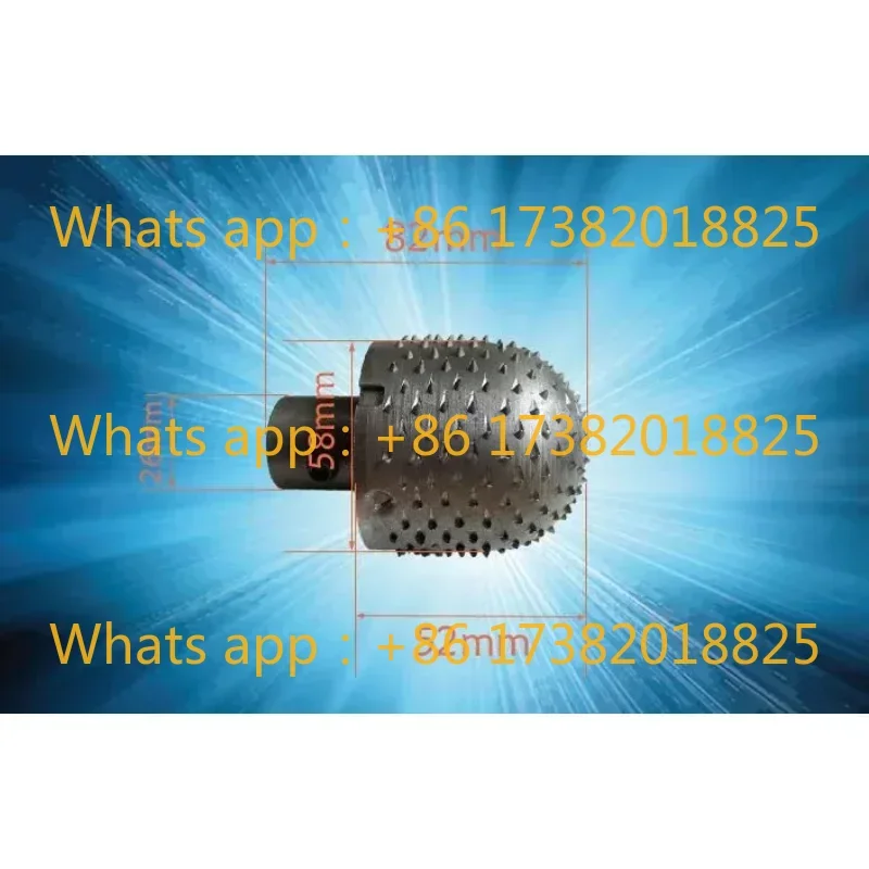 Coconut meat grater machine head