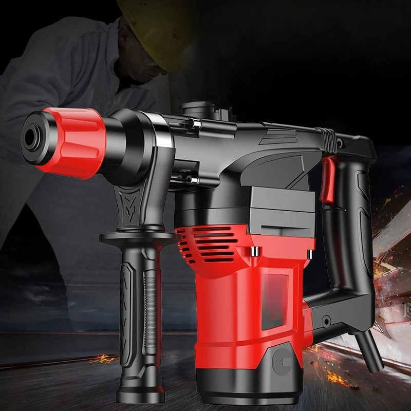 

Electric hammer Electric pickaxe Multifunctional high-power impact drill Dual-purpose industrial household power tools