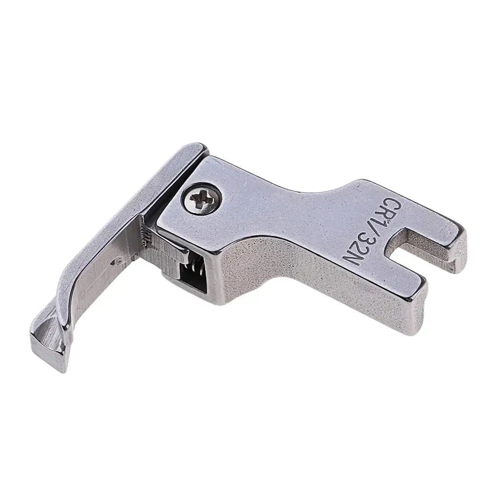 Steel Replacement Presser Foot Edge Guide for Industrial Sewing Machines Compatible with High Shank and Needle Feed Models