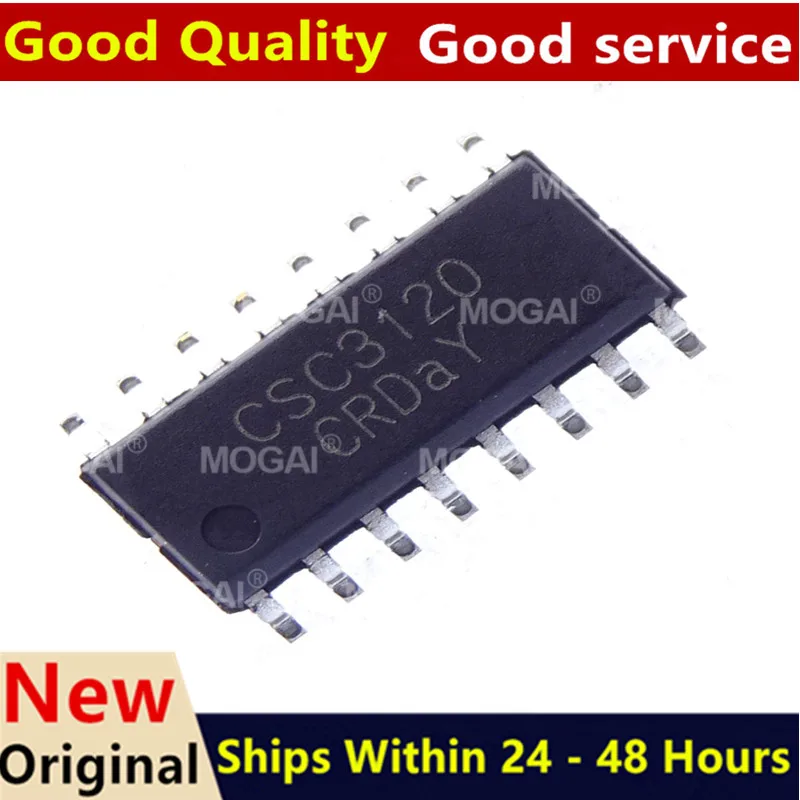 (2-5piece)100% New CSC3120 For Substitute IRS2092STRPBF IRS2092S sop-16 Chipset