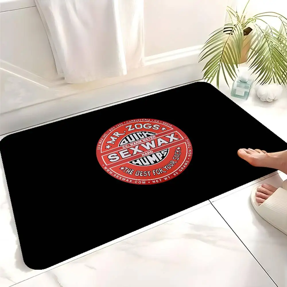 Mr Zogs Surfing Sexs W-Wax Hallway Carpet Non-Slip Laundry Room Mat Laundry Decor Balcony Child Living Room Toilet Rug