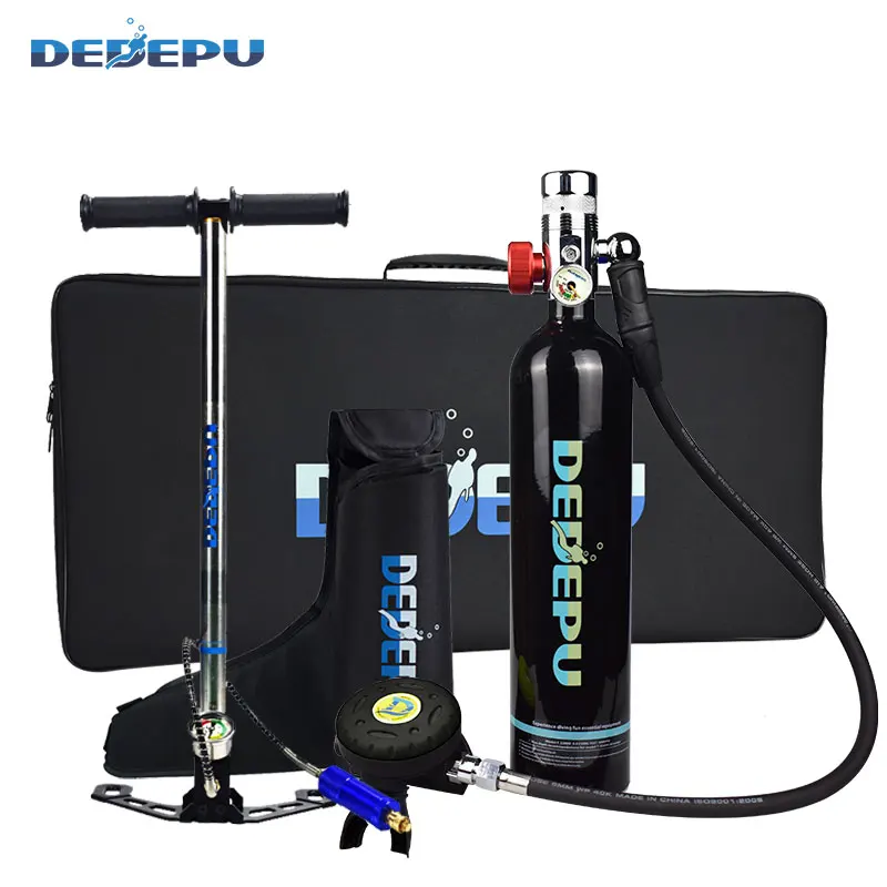 DEDEPU S5000A a set spare air oxygen tank 20-25 minutes dive mini scuba system diving equipment kit