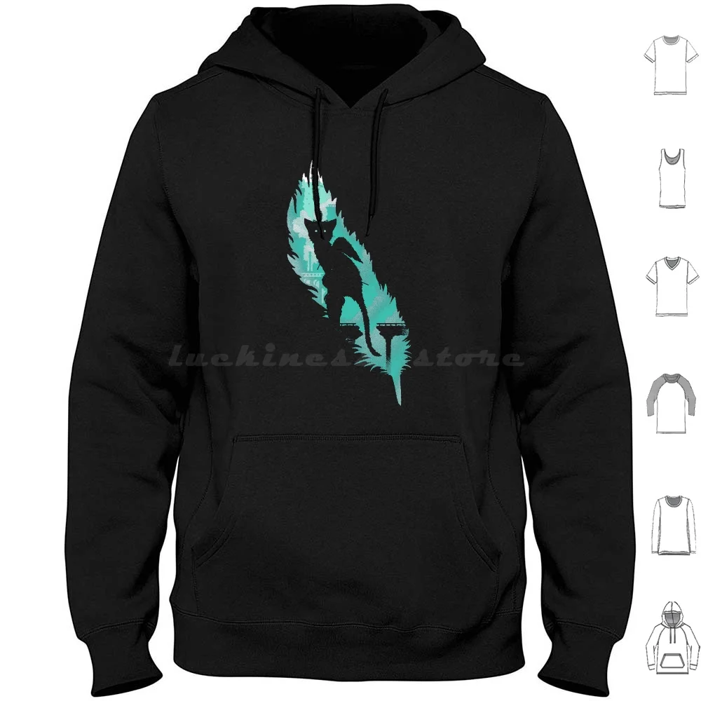 Toriko Hoodies Long Sleeve Toriko The Last Guardian Ico Colossus Trico Feather