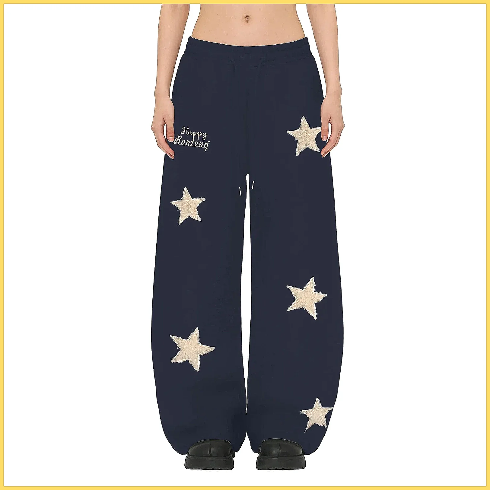 ** Vibrant Printed Sweatpants for Women & Men - Elastic Waist, Casual & Versatile Daily Pants ** (Character Count: 78)