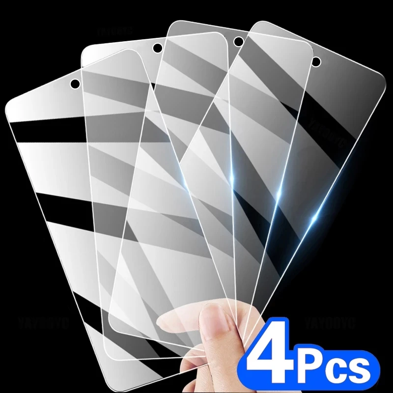 4PCS Screen Protector Tempered Glass For Xiaomi Redmi Note 12S 12 Pro 5G 10 11 Pro 11S 9 Pro Protective Glass