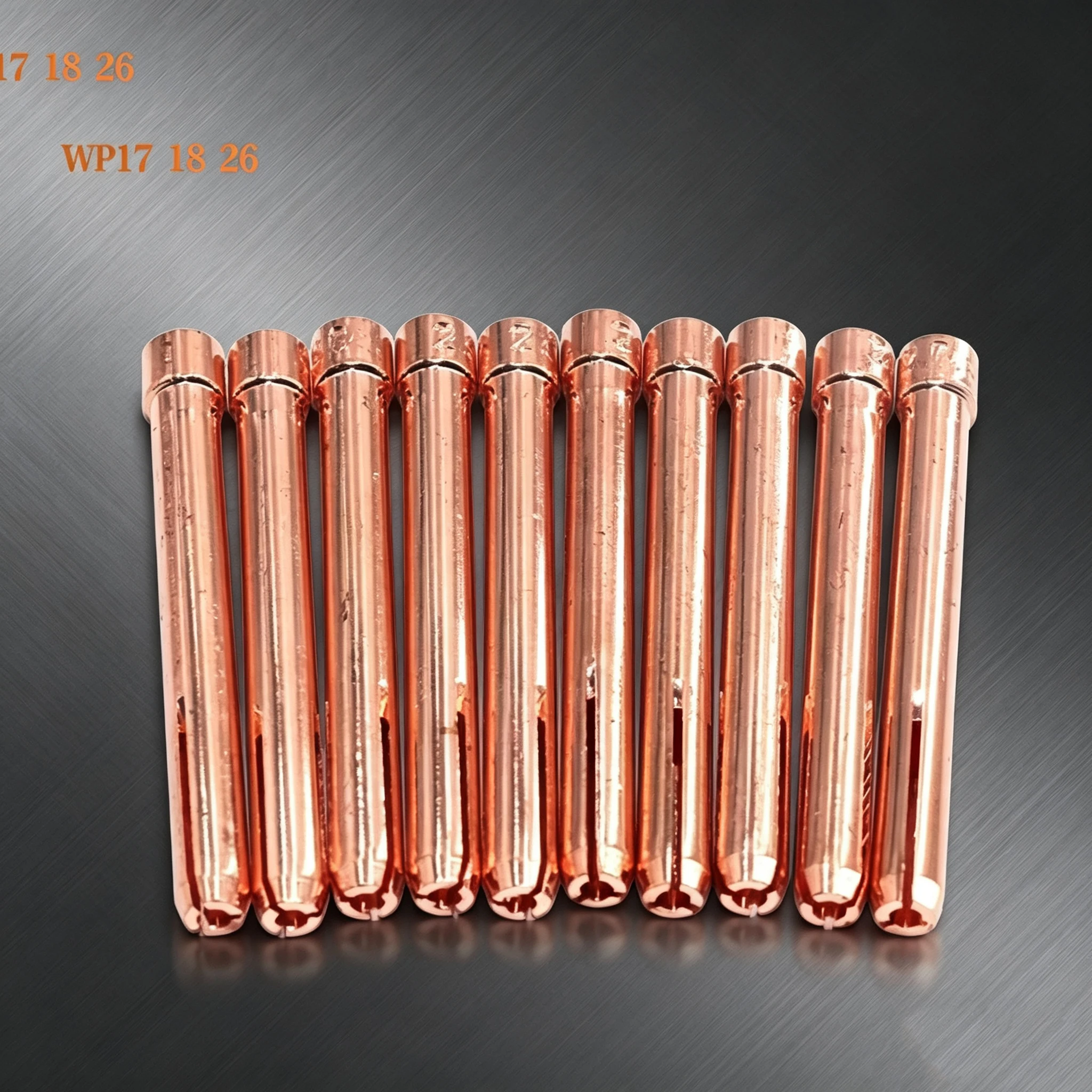 TIG Welding Collets, 1.6mm/2.0mm/2.4mm/3.0mm/3.2mm Tungsten Electrode Collet, TIG Torch Consumable Accessories for TIG Inverter