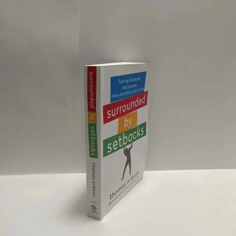 Bestseller Novel libro en inglés envuelto por los contratiempos de Thomas eridson, transformando obstáculos en éxito