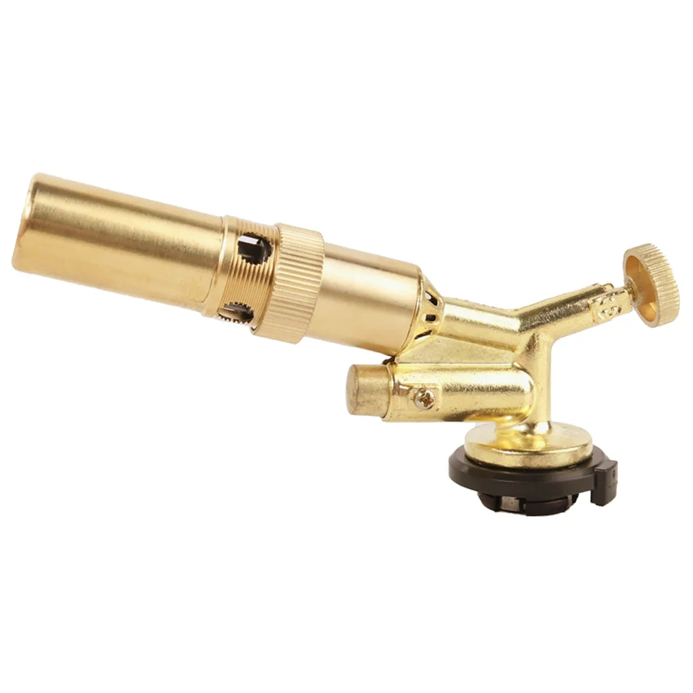 

Adjustable Gas Torch Head For Camping Cooking Welding Portable Flame Torch Burner For Bbq Grilling Soldering Plumbing