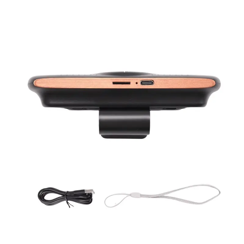 Car Bluetooth Speaker T826 Bluetooth Car Handsfree Phone For Handsfree Talking, Wireless Car Music Player With Visor Clip-A08Q