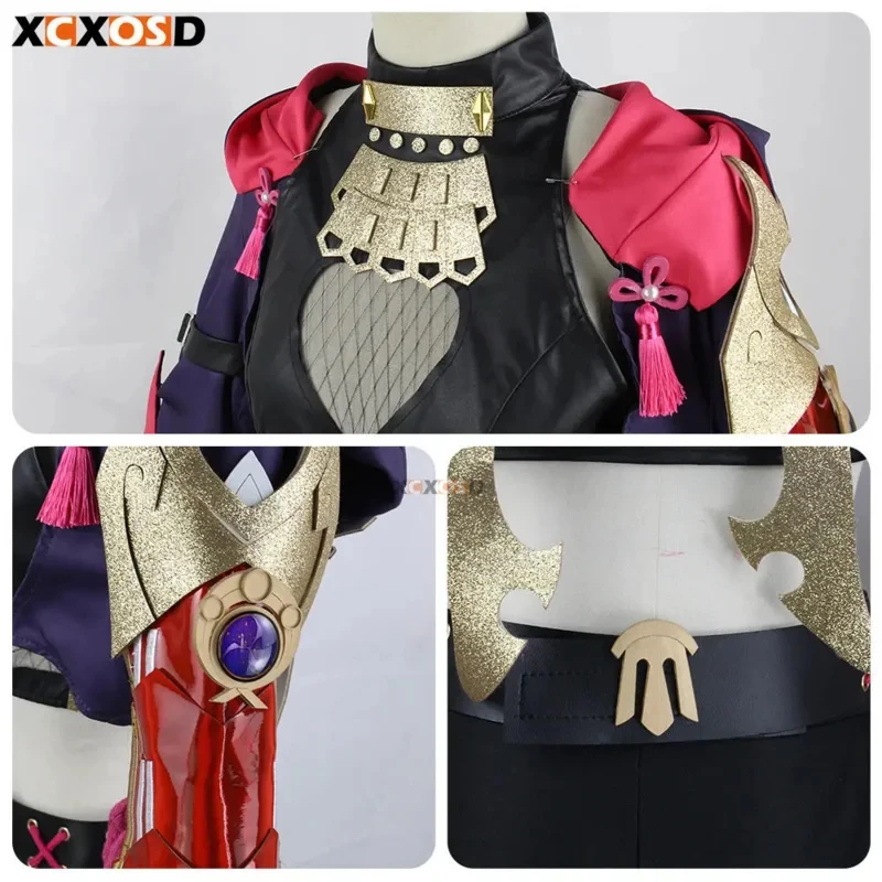 x;3,c'5\b/Kuki Shinobu Costumes Cosplay Wig Mender of Tribulations Halloween Brithday Roleplay Sui5'g,\j'8/
