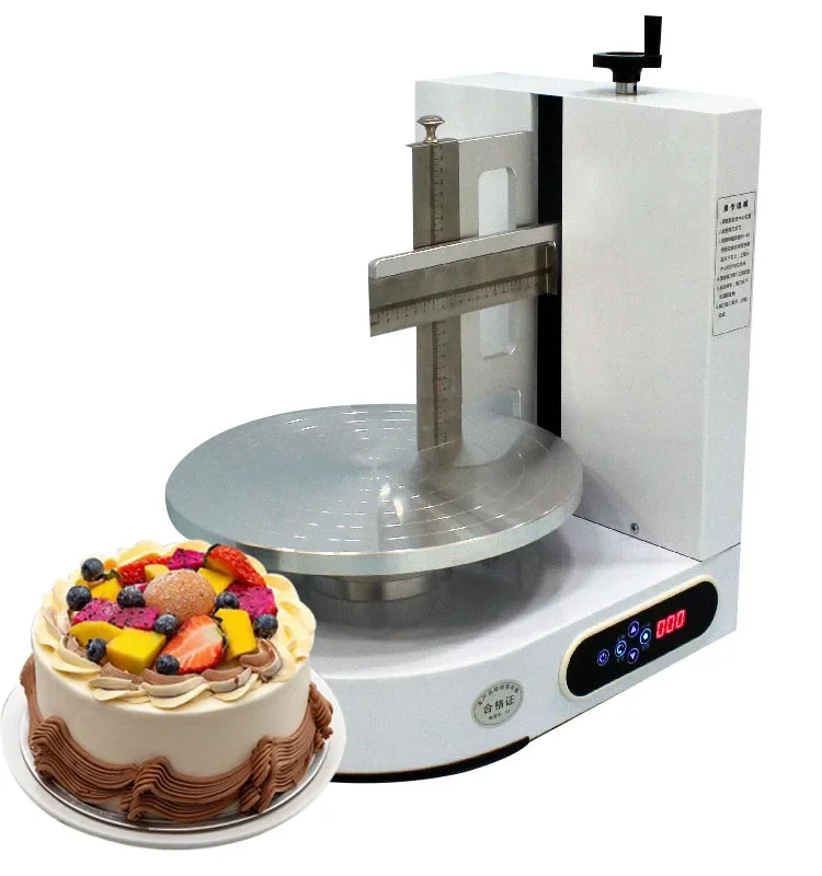 cake machine decorating automatic decorate commercial icing cakes making spreading coating smoothing frosting machines