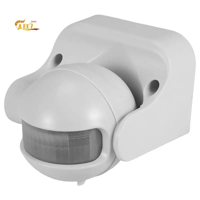 AEE7-PIR Infrared Motion Sensor AC110V-220V Motion Adjustable Switch For Indoor And Outdoor Multiple Scenarios