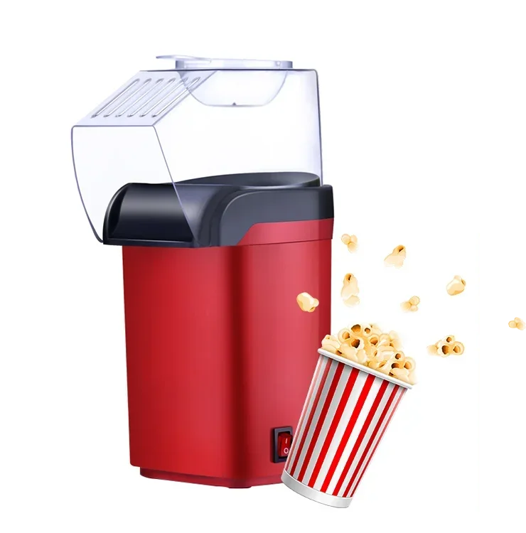 Electric Popcorn Maker for Household, 360 Degree Heating Short Time Popcorn Machine, Compact size does not take up space