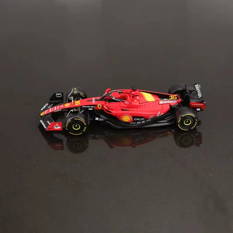 New Product In Stock Bburago F1 1:43 Ferrari Sf-23 Monza Livery Version Alloy Miniature Diecast Model Italian Grand Prix Car Toy