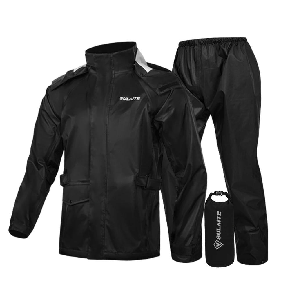 

Raincoats Split Raincoat Waterproof Fashion Suit Jacket Pants Bicycle Rain Coat Bike Rider Suit Breathable Cycling Equipment