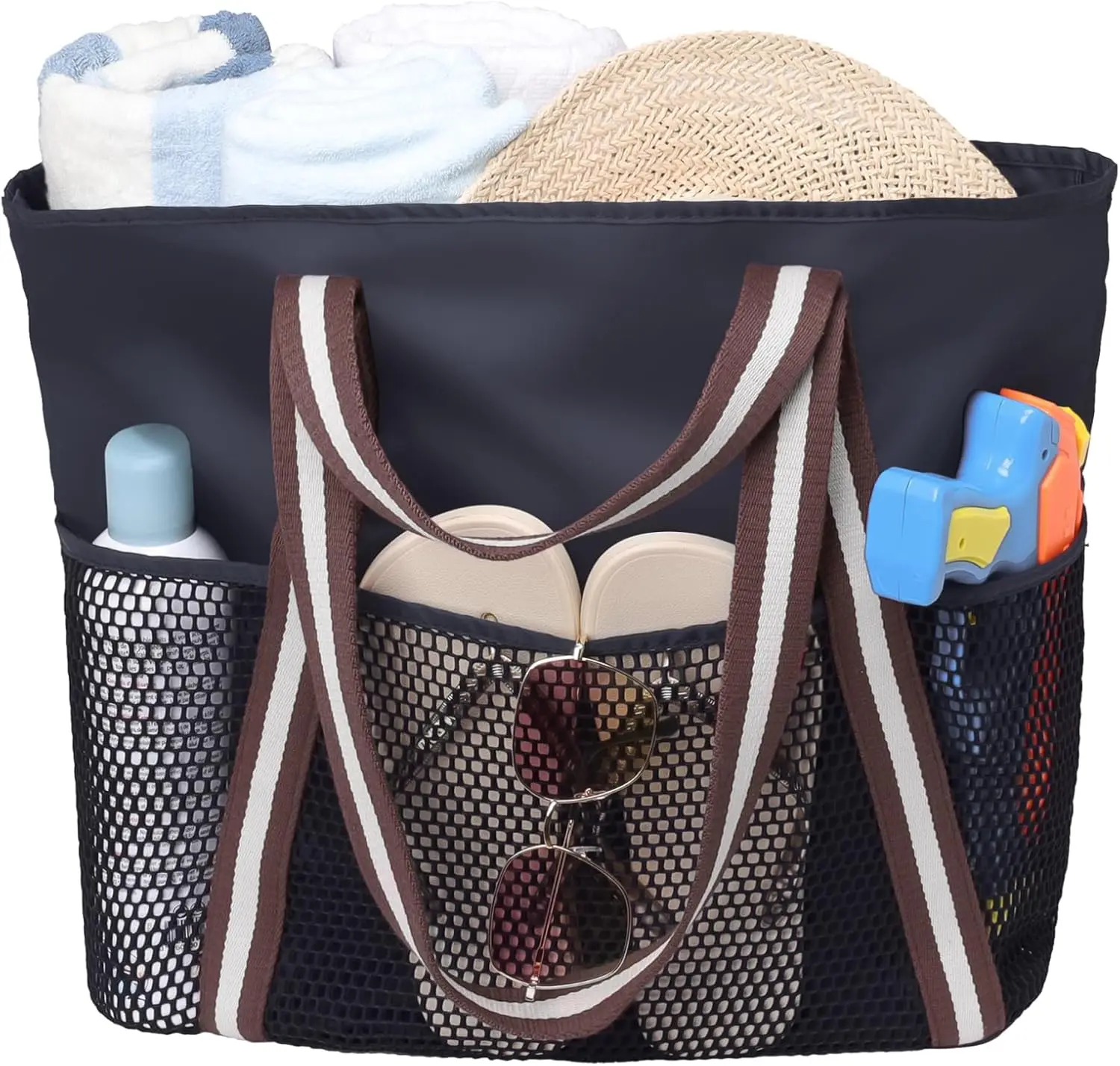 

Водонепроницаемые сумки для женщин - 8 карманов, складная большая сумка, водонепроницаемая, пескозащитная, для путешествий в круизном бассейне