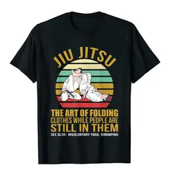 Cotton Men's t shirt Jesus Has Your Back Jiu Jitsu Retro Christian Men TShirt women's Oversized T-Shirt Mens streetwear top