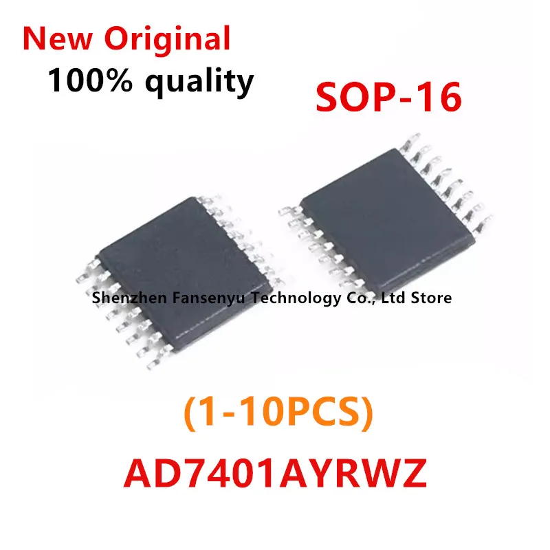 

(1-10pcs/lot) AD7401AYRWZ AD7401A SMT SOP16 Chipset
