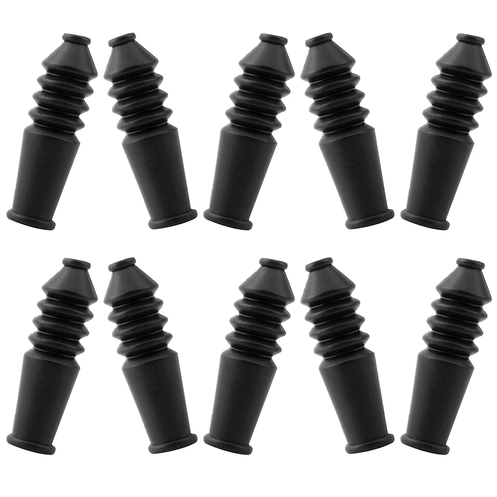 

10Pcs Mountain Folding Cable Rubber End Caps Durable Bike Cable Protector Brake Line Protection Cover Accessories