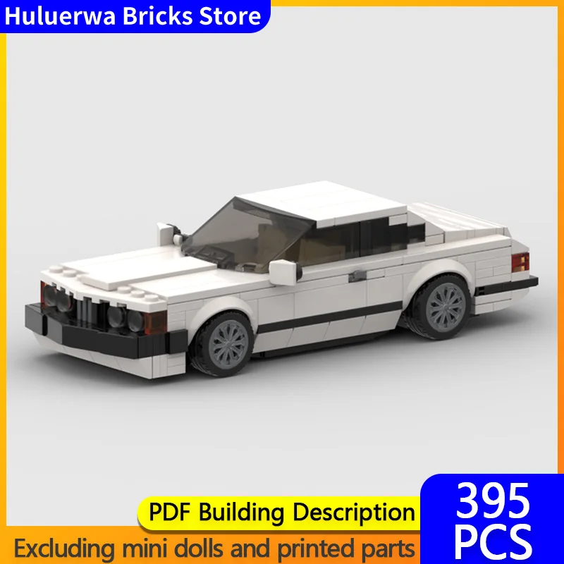 

Модель скоростного гоночного автомобиля MOC, строительные кирпичи L6/635CSi, роскошный купе, модульная технология, детские праздничные подарки, сборные игрушки, костюм